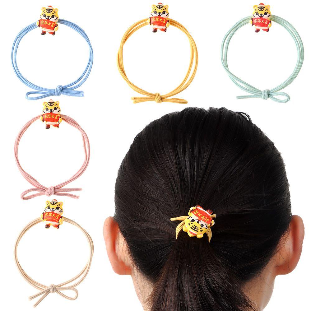 Dây Cột Tóc Cao Su Co Giãn Xinh Xắn Cho Bé Gái