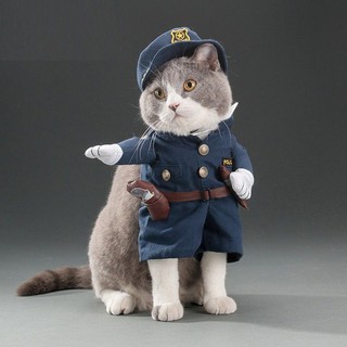 Áo COSPAY Cho Chó Mèo Bộ Cảnh Sát