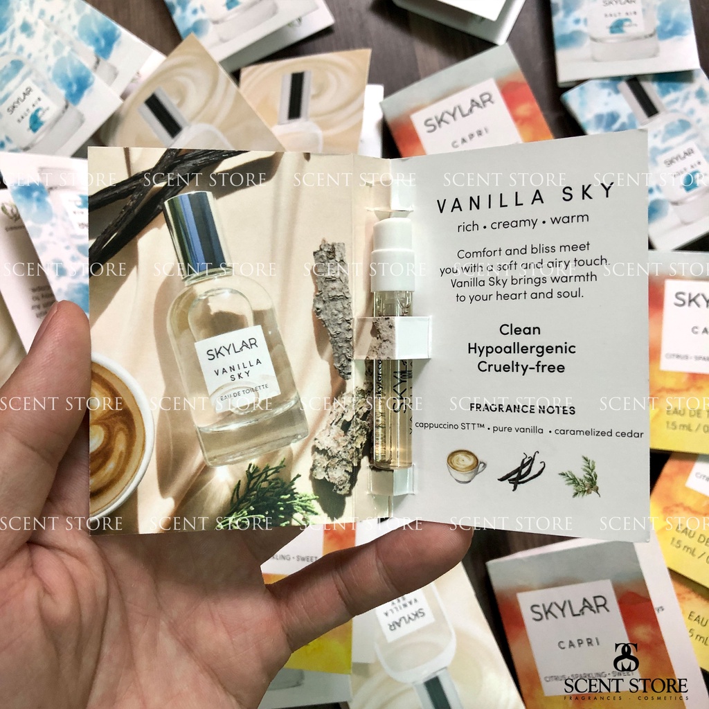 Scentstorevn - Vial chính hãng nước hoa Skylar Salt Air, Capri, Vanilla Sky [1.5ml]