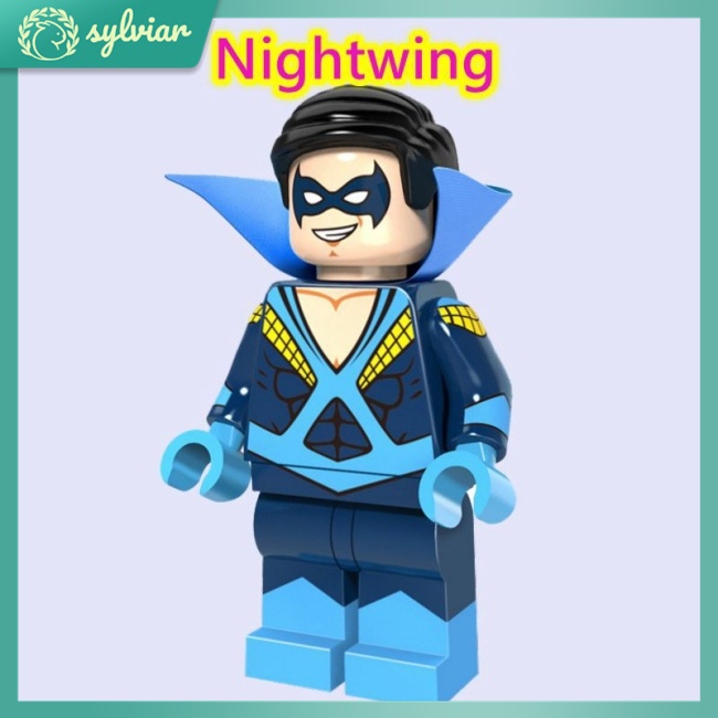[sylviar] Đồ Chơi Lego Minifigures DC Hình Phim Blackwing Robin Arkham Knight Teen Titans Nightwing