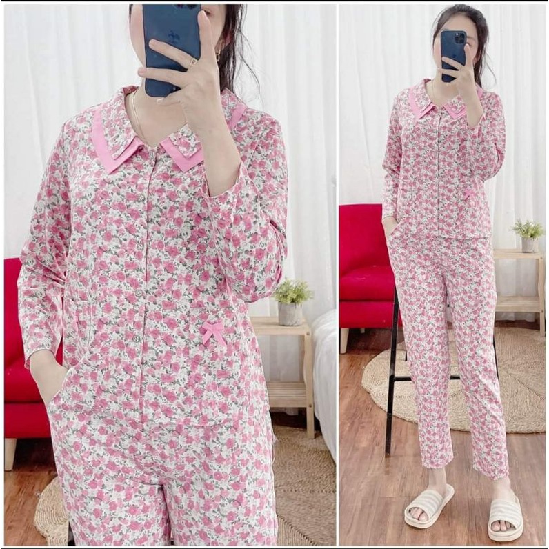 HÀNG XẢ Đồ bộ mặc nhà  size XL 57-63kg