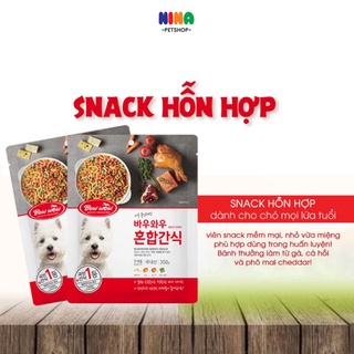 Snack cho chó mèo bánh thưởng cho chó mèo Bowwow 150gr 350gr Nina pet shop