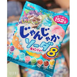 KẸO SODA NHẬT 8 VỊ GÓI 152GR