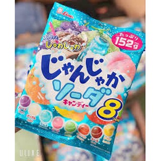 KẸO SODA NHẬT 8 VỊ GÓI 152GR