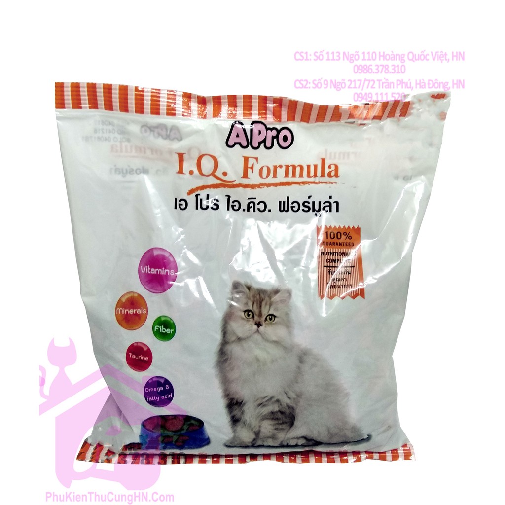 Thức ăn cho mèo Apro IQ Formula 500g - Phụ kiện thú cưng Hà Nội
