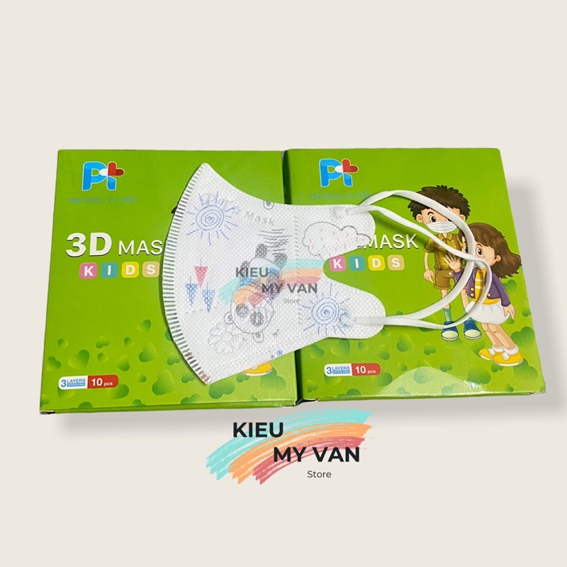 KHẨU TRANG EM BÉ 5D NAM ANH, BIDEN, KF94 LANDMASK CHO BÉ TỪ 0-15 TUỔI