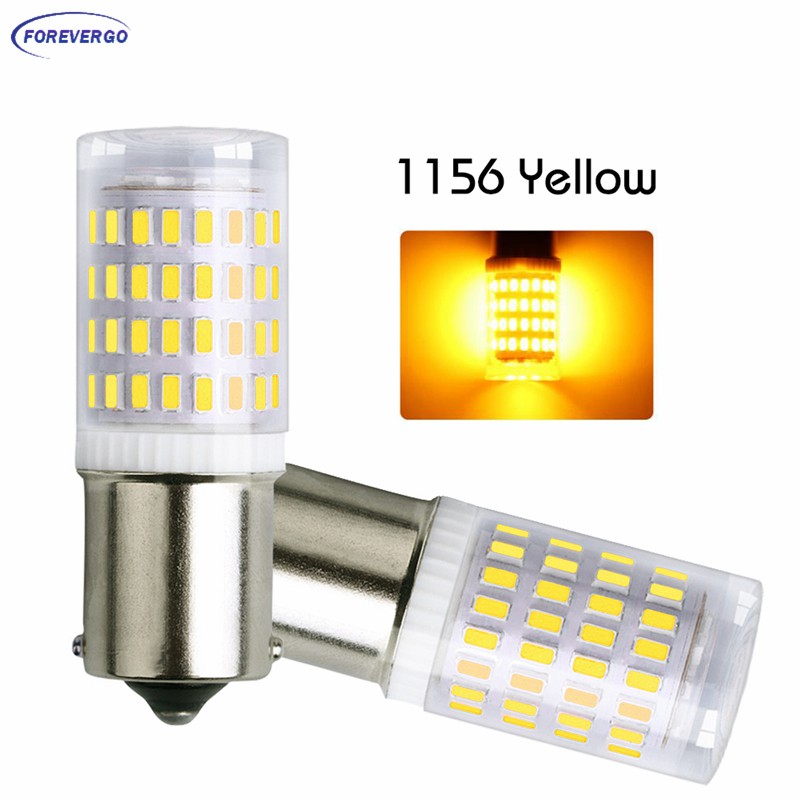 1 Đèn Led Tín Hiệu Phanh Xe 80smd 1156 Ba15s P21w Led 1157 Bay15d P21 / 5w Cho Xe Hơi