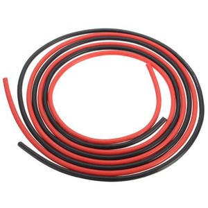 14 Awg Silicone Wire Cable 1 cm Black - Black Cable