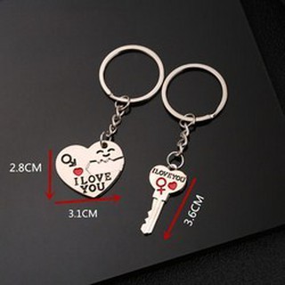 .Móc chìa khóa hình I Love You