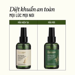 Nước xịt rửa tay khô, vật dụng giúp kháng khuẩn the cocoon eucalyptus & - ảnh sản phẩm 3