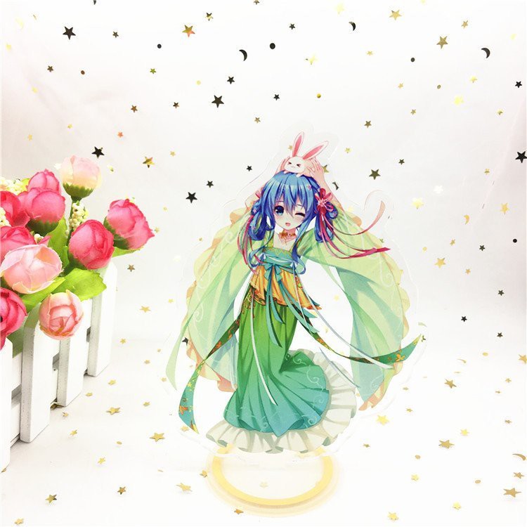 Mô hình standee in hình DATE A LIVE Cuộc hẹn sống còn Tượng Acrylic Anime mica chibi trang trí trưng bày