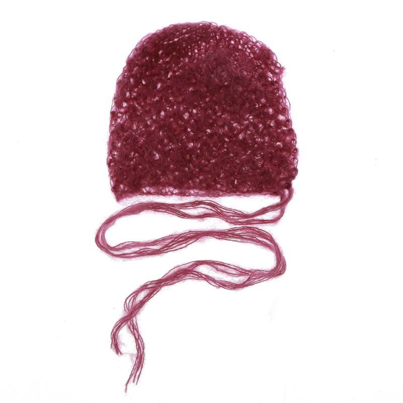 Mohair Dệt Kim Thủ Công Làm Phụ Kiện Chụp Ảnh Cho Bé Sơ Sinh