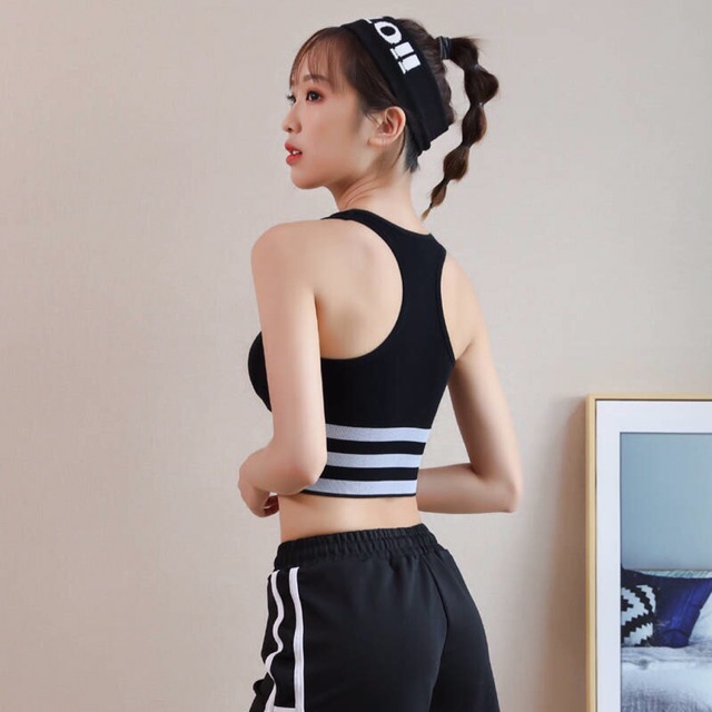 Áo bra, croptop Hàn siêu co giãn, thời trang Hàn 999
