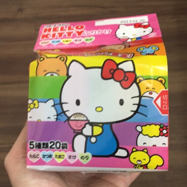 Gia vị rắc cơm Hello Kitty đủ vị cho bé nội địa Nhật, gia vị rắc cơm giúp bé ăn ngon - 𝐁𝐞𝐞 𝐡𝐨𝐮𝐬𝐞