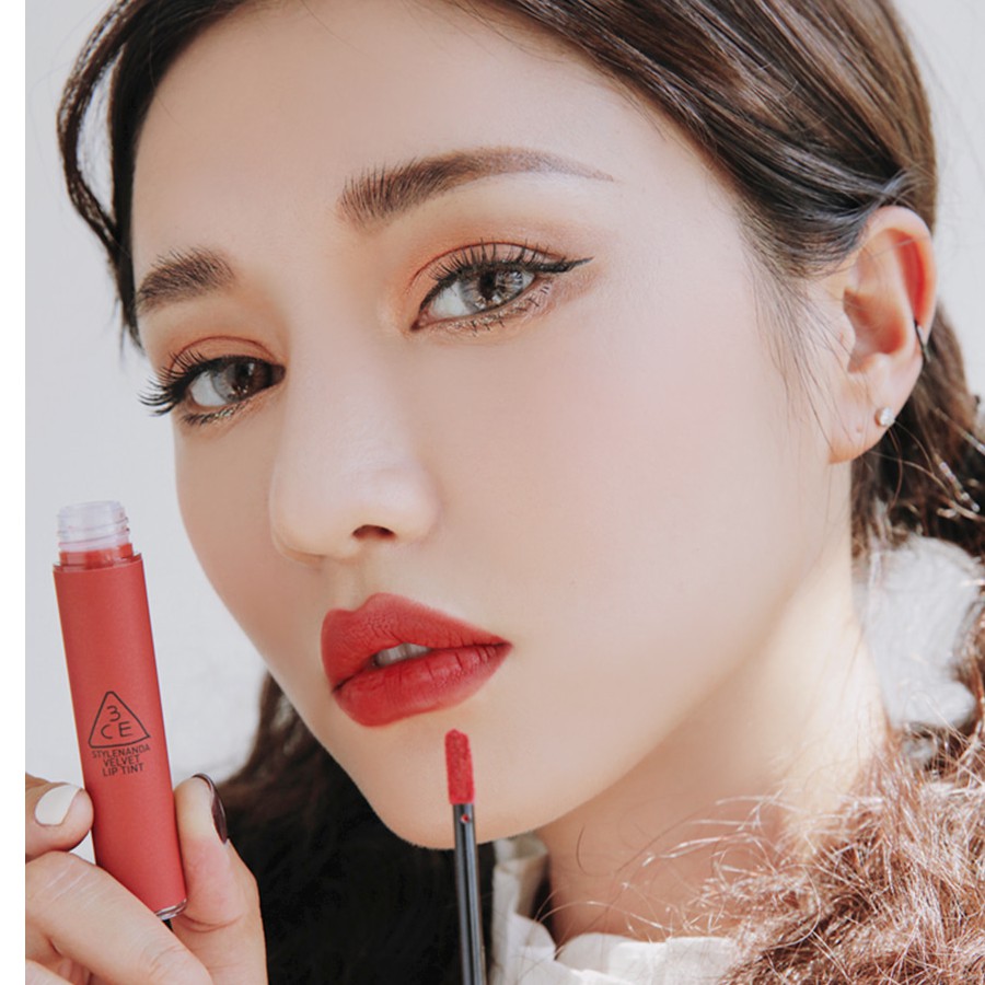 Son Kem Lì 3CE VELVET LIP TINT DAFFODIL - Đỏ đất