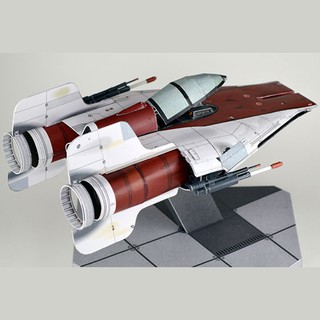Mô hình giấy Phi thuyền máy bay Star Wars A-wing