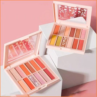 Bảng phấn mắt 12 ô TUTU Sakura Flower Eye Shadow (phiên bản hoa anh đào)