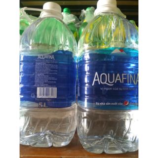 1 Chai nước khoáng tinh khiết Aquafina 5l