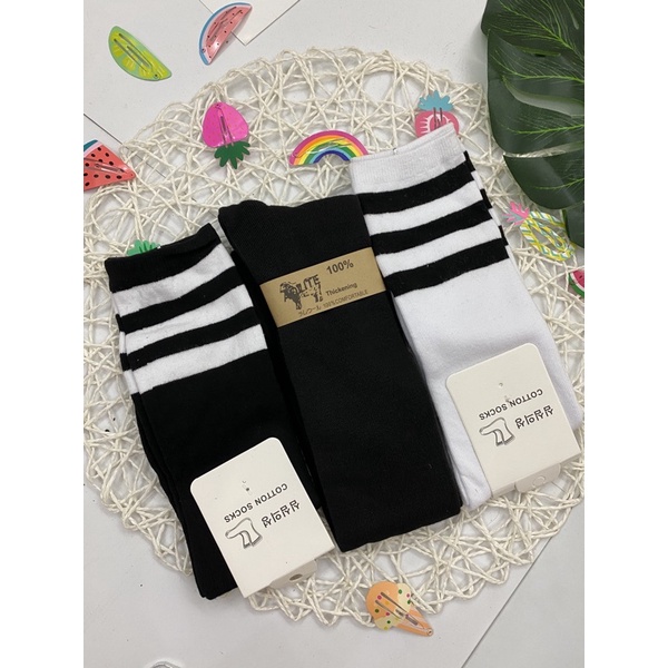 Tất Đùi Gỉa Boot tất vớ. cao cổ nữ Tất qua gối - Vớ Tất đùi trơn dày đẹp Style Hàn.Quốc TẤ