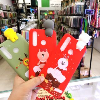 Ốp lưng Realme 5 pro / Q hình thú dễ thương giáng sinh