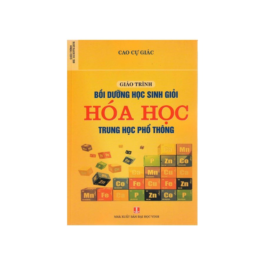 Sách - Giáo Trình Bồi Dưỡng Học Sinh giỏi Hóa Học Trung Học Phổ Thông
