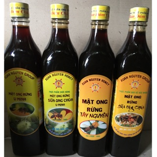 Mật Ong Xuân Nguyên (mật ong rừng U Minh, mật ong sữa ong chúa U Minh, mật ong rừng Tây Nguyên,mật ong rừng sữa ong chúa