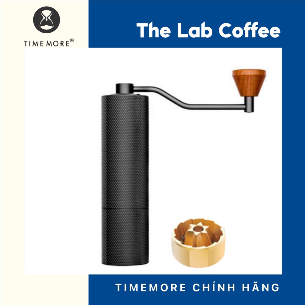 Cối xay cà phê tay Timemore Chestnut Slims lưỡi Titanium | Chính hãng Timemore | Bảo hành 1 năm