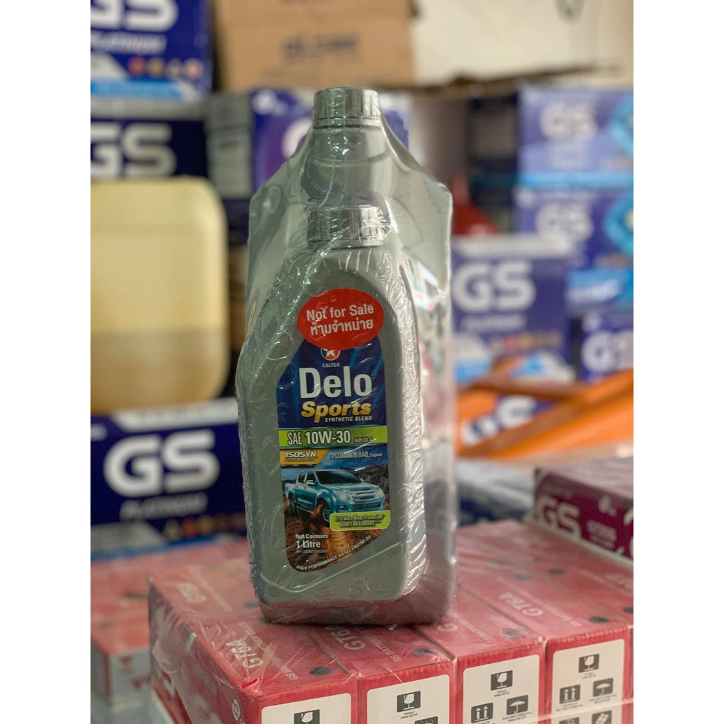 Nhớt động cơ ô tô diesel Delo Sports Synthetic Blend SAE 10W30