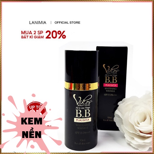 KEM NỀN VIKOS TINH CHẤT NHAU THÁI CỪU DUỠNG DA CHỐNG NẮNG