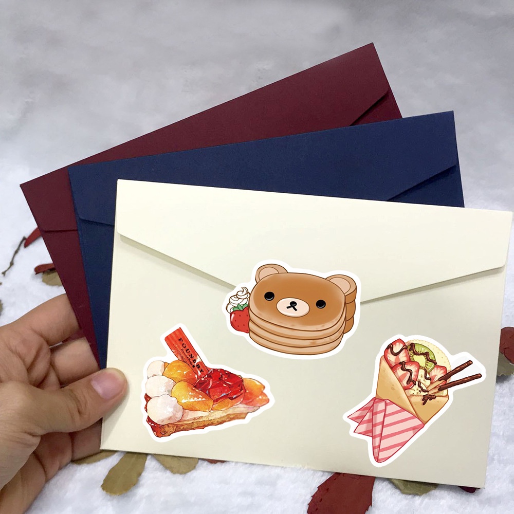 50/25/10 Sticker Dán Trang Trí Sổ Tay / Va Li / Ván Trượt