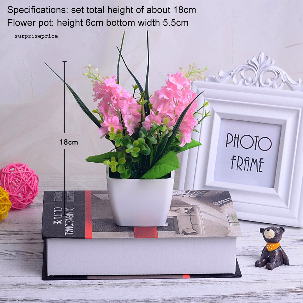 Chậu Cây Bonsai Giả Mini Trang Trí Bàn Làm Việc / Văn Phòng / Tiệc Cưới / Tiệc Tùng