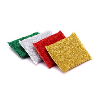 Combo 4 miếng rửa bát chén vân kim tuyến