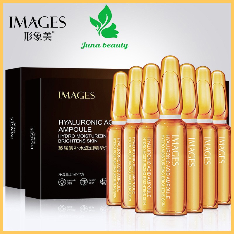 Sét 7 ống tinh chất HYALURONIC ACI AMPOULE Làm sáng da va chống lão hóa IMAGES