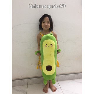 Gối Quả Bơ Nhồi Bông Cho Bé chiều dài 60-70cm
