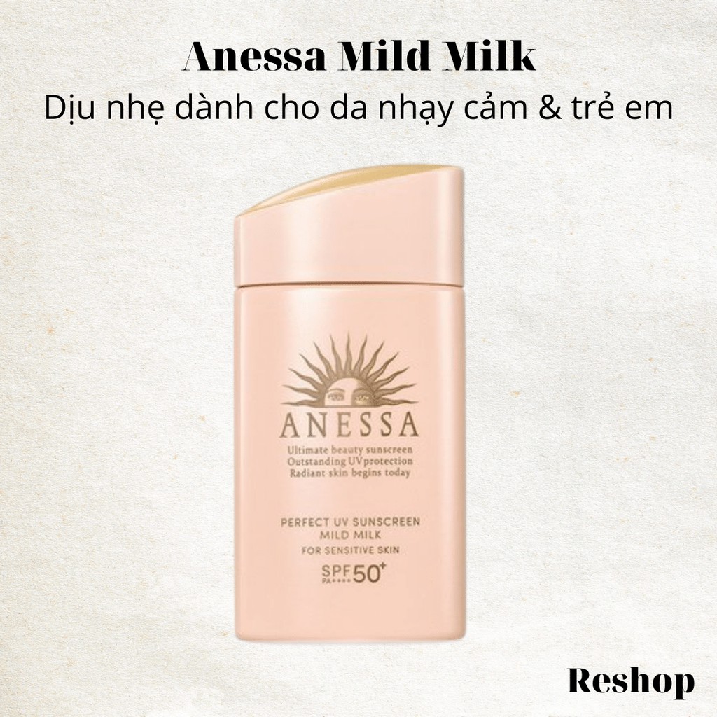 Kem chống nắng dưỡng da bảo vệ hoàn hảo Anessa Perfect UV Sunscreen Skincare