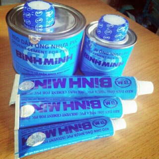 Keo dán ống nhựa Bình Minh ( 25g - 500g)