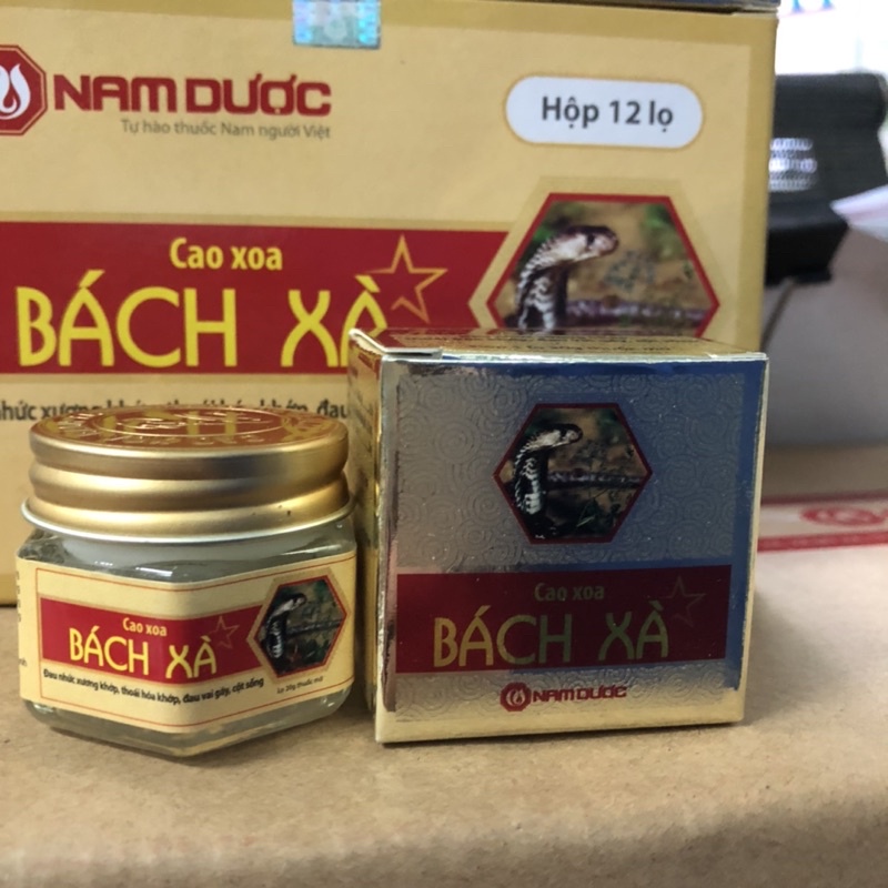 Cao xoa Bách Xà lọ 20g