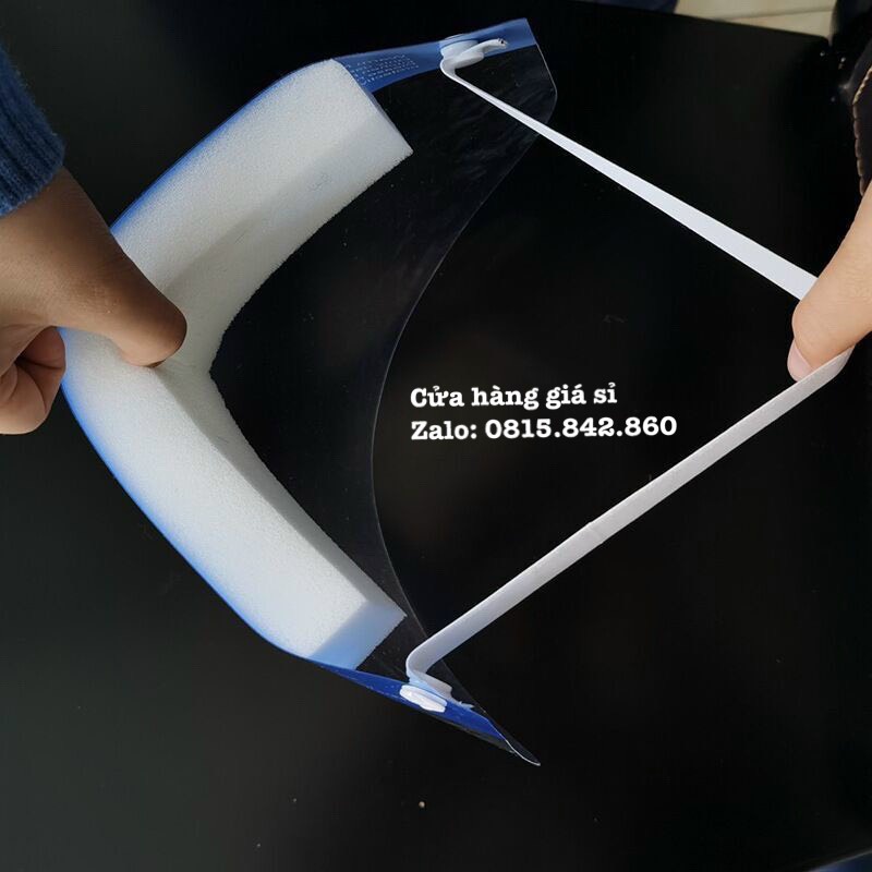 Combo 10 cái Mặt nạ phòng dịch, Tấm Chắn Ngăn Giọt Bắn Face Shield