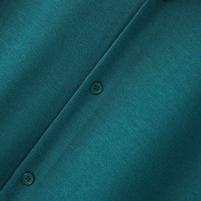 Áo Sơ Mi Ngắn Tay Màu Sắc Đơn Giản Cho Nam