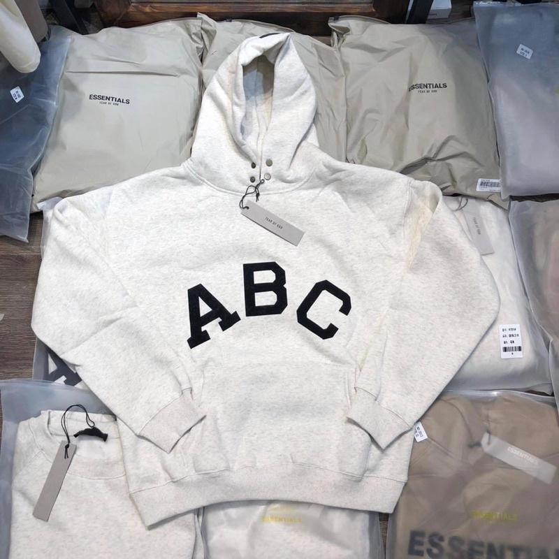 Áo hoodie mũ ABC cúc bấm siêu hot nỉ ngoại lót bông ấm (annstore_ảnh thật)