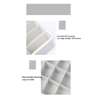 Thicker storage box with lid-optional three-piece underwear storage with storage socks can stack storage boxes