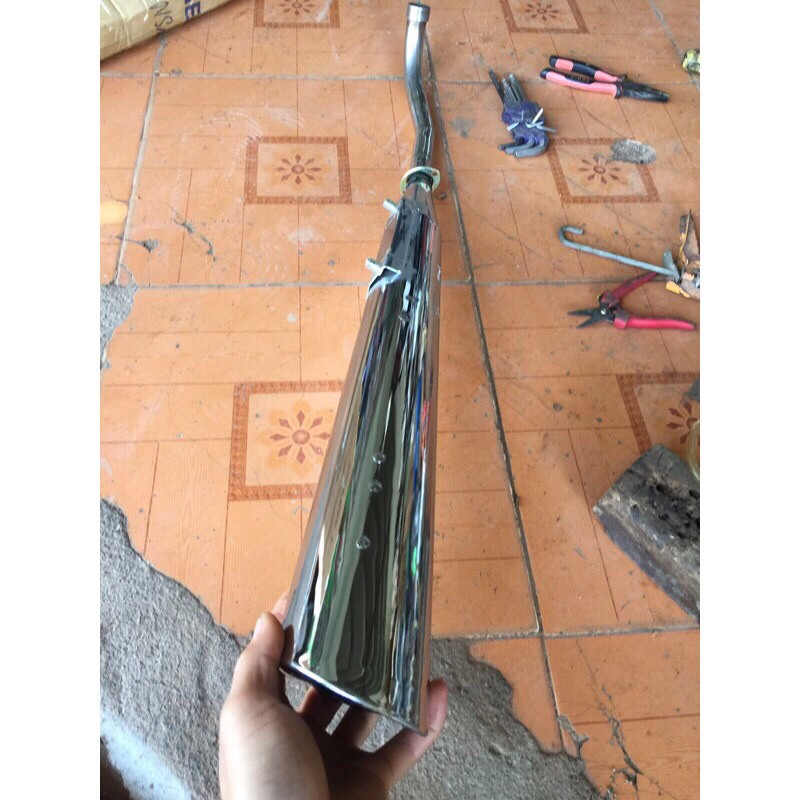 Pô 2543 móc nhồi bông nổ như Pkl cho Wave 110 đời mới