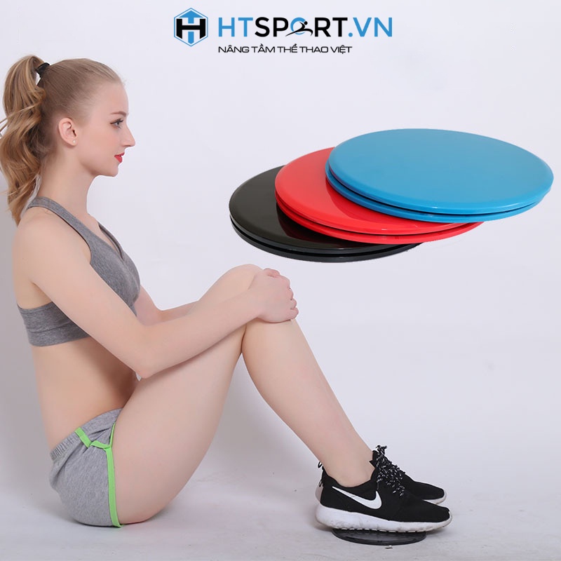 Bộ 2 Đĩa Yoga, Dụng Cụ Đĩa Chống Trượt Gliding Disc, Hổ Trợ Tập Luyện Yoga Thể Hình Tại Nhà Cao Cấp