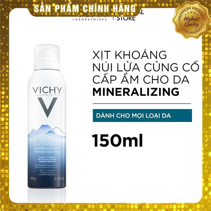 Nước khoáng dưỡng da Vichy Mineralizing Thermal Water 150ml