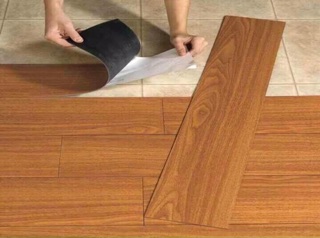 Miếng dán sàn vân gỗ