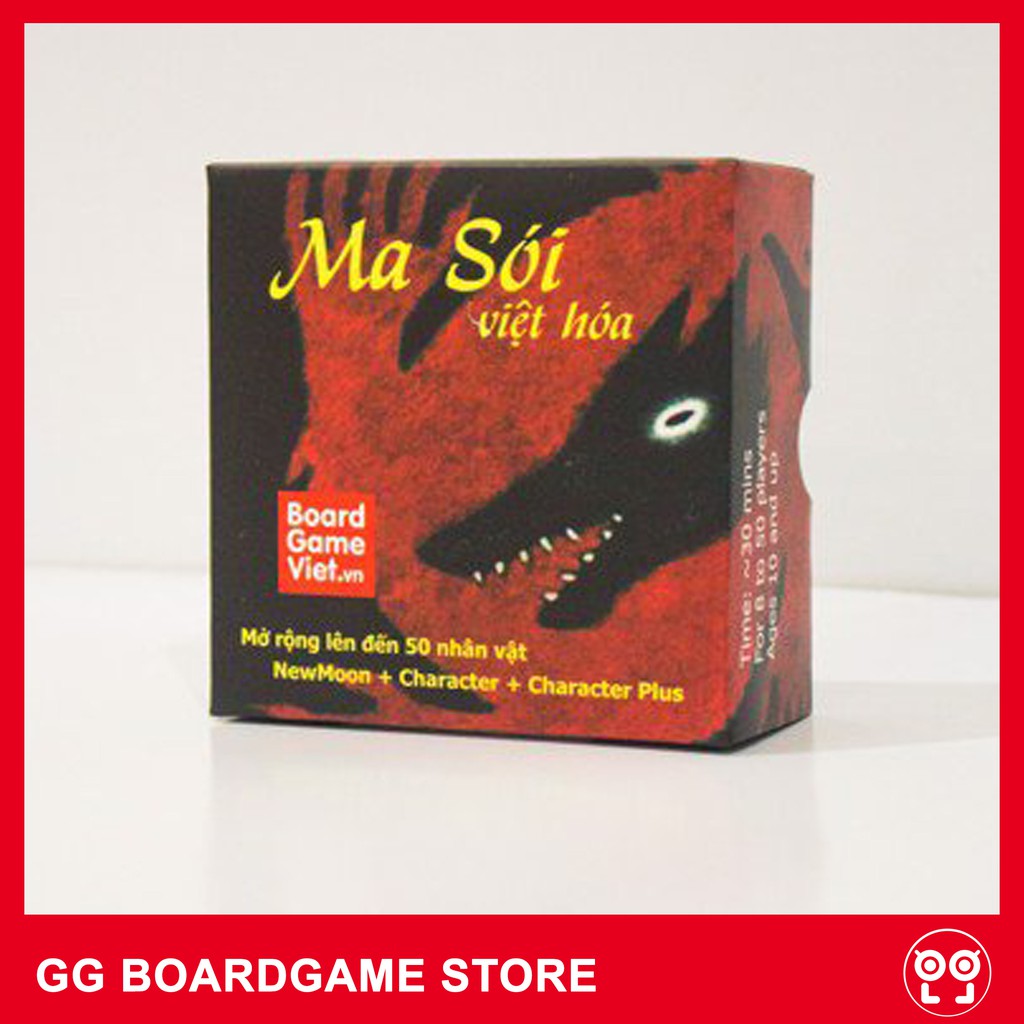 Ma sói việt hóa full nhân vật chất lượng cao