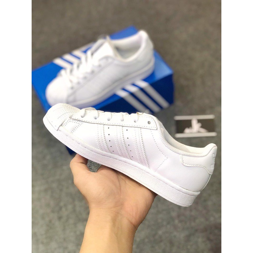 [Chính hãng] Giày ADIDAS SUPERSTAR ALL WHITE - FULL BOX