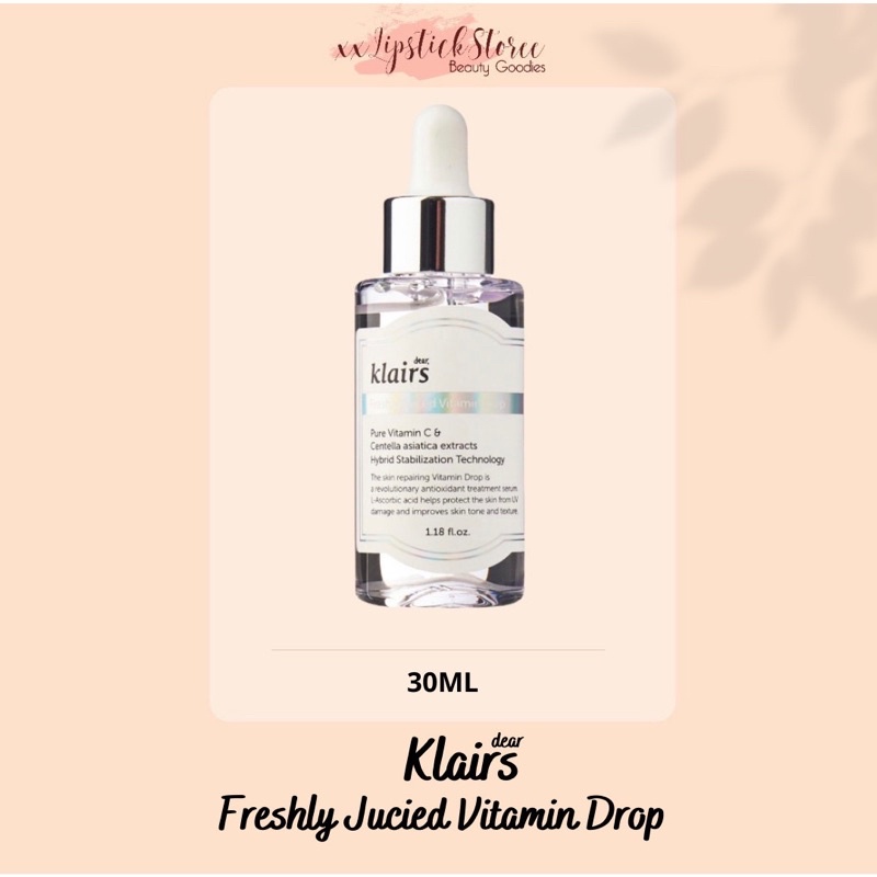 Tinh chất Serum Klairs Vitamin C Freshly Juiced Vitamin Drop