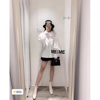 Sơ Mi Trắng D.I.O.R Tay Bồng