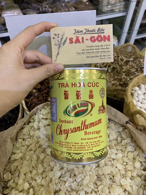 [Mã 267FMCGSALE giảm 8% đơn 500K] Trà Hoa Cúc Hán Linh 400g | BigBuy360 - bigbuy360.vn